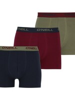 O'Neill O'Neill Heren Boxershorts 3-pack - marine wine