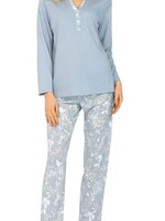 Ascafa Ascafa dames pyjama deluxe - smoky blue