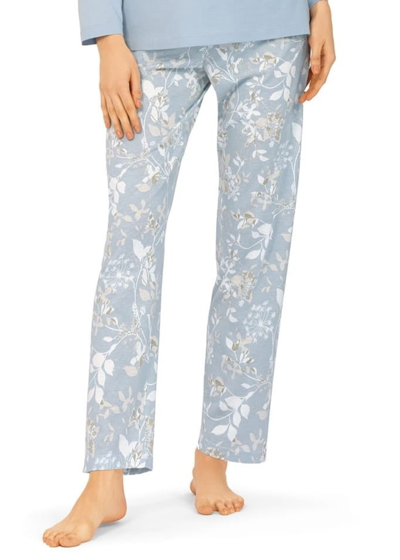 Ascafa Ascafa dames pyjama deluxe - smoky blue