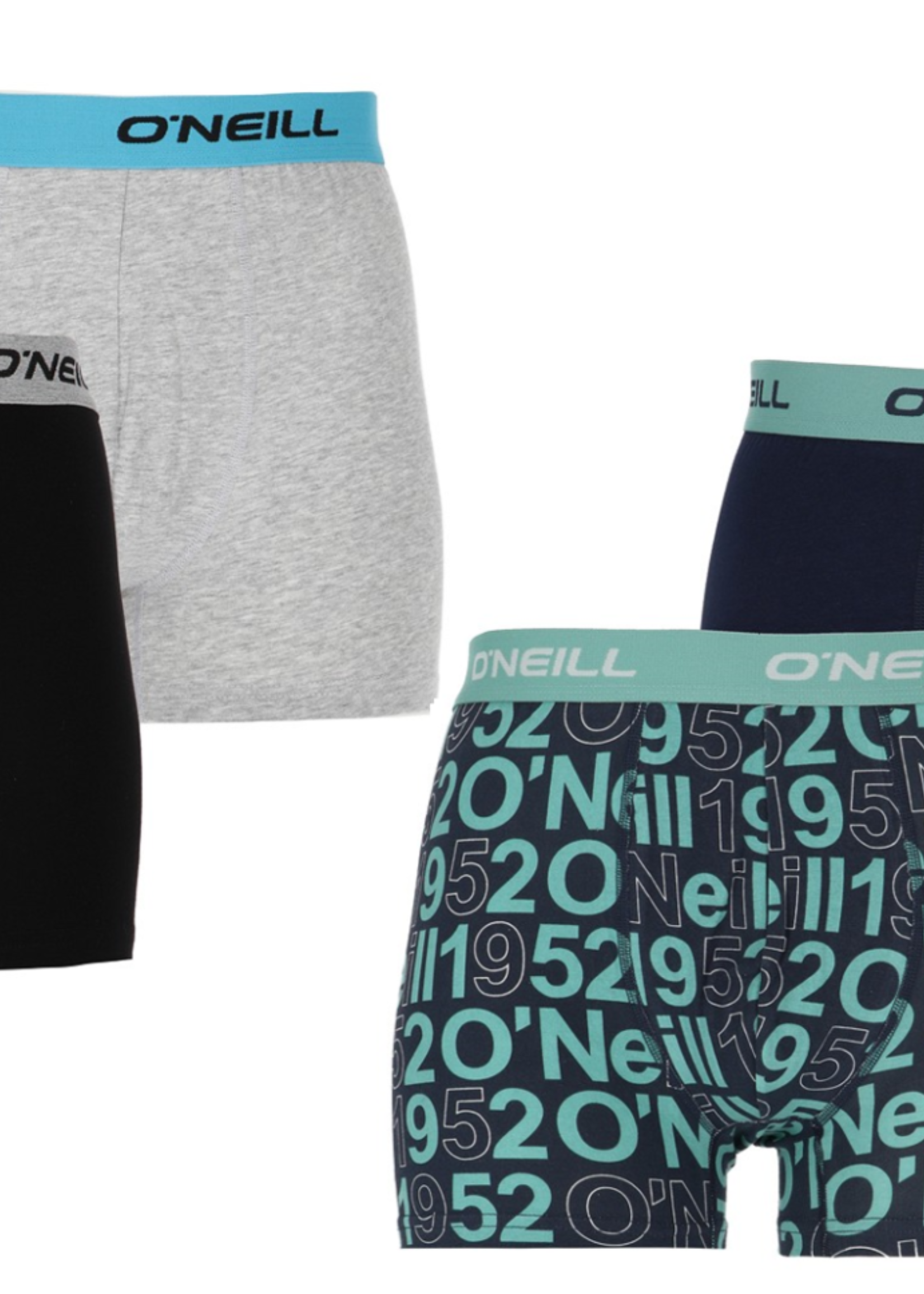 O'Neill O'Neill Heren Boxershorts 6-pack - blue green