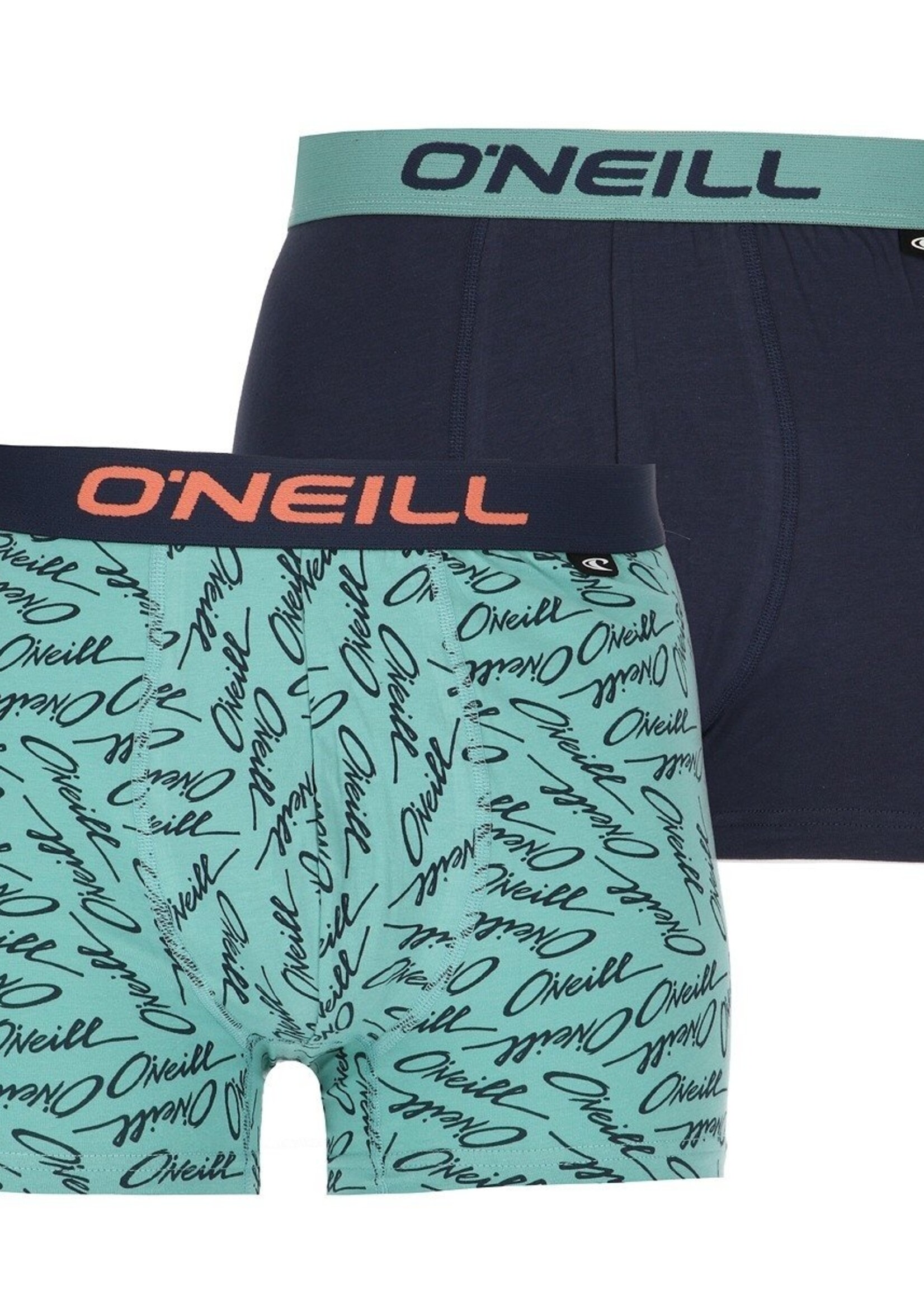 O'Neill O'Neill premium heren boxershorts 2-pack - script