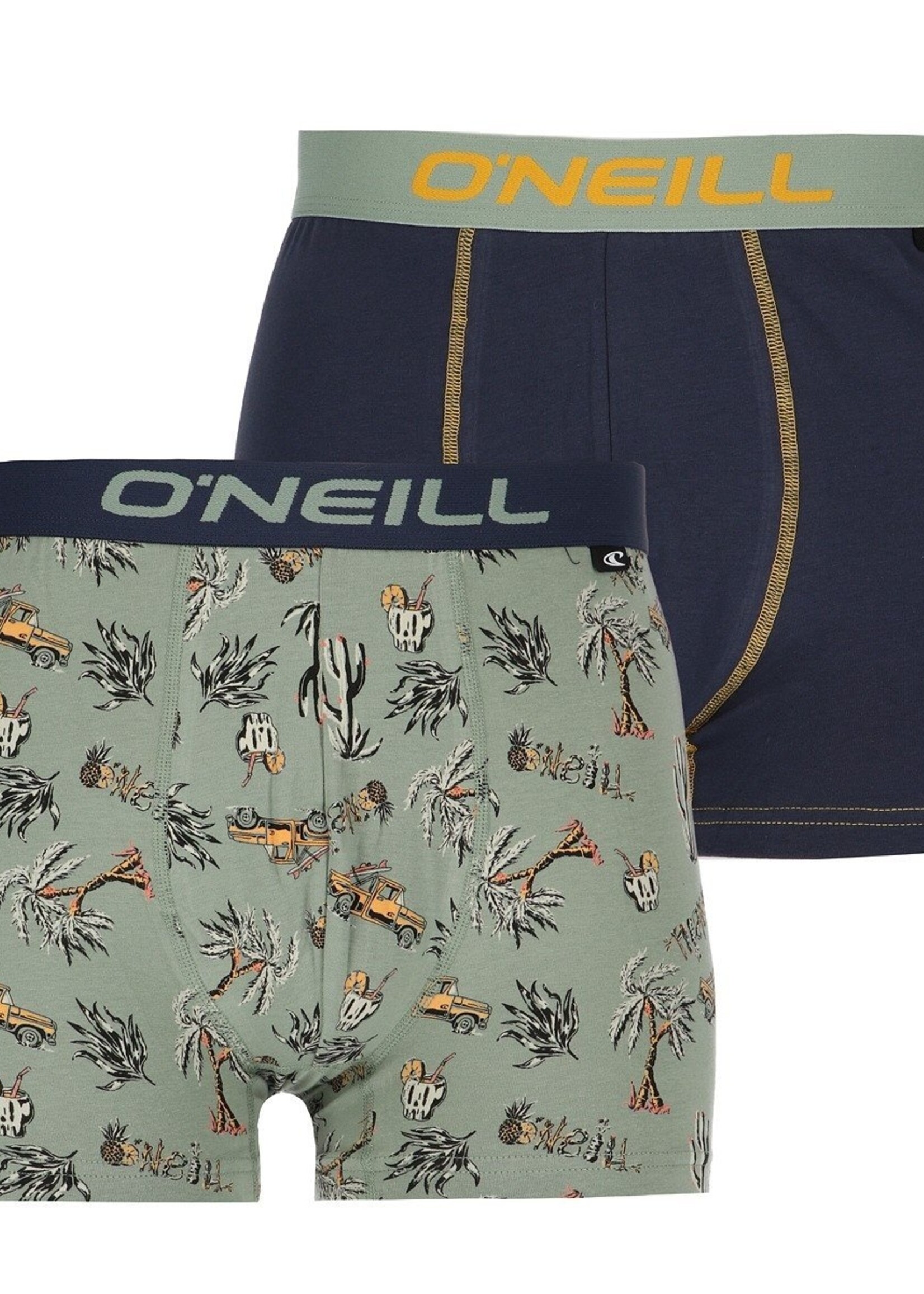 O'Neill O'Neill premium heren boxershorts 2-pack - cactus