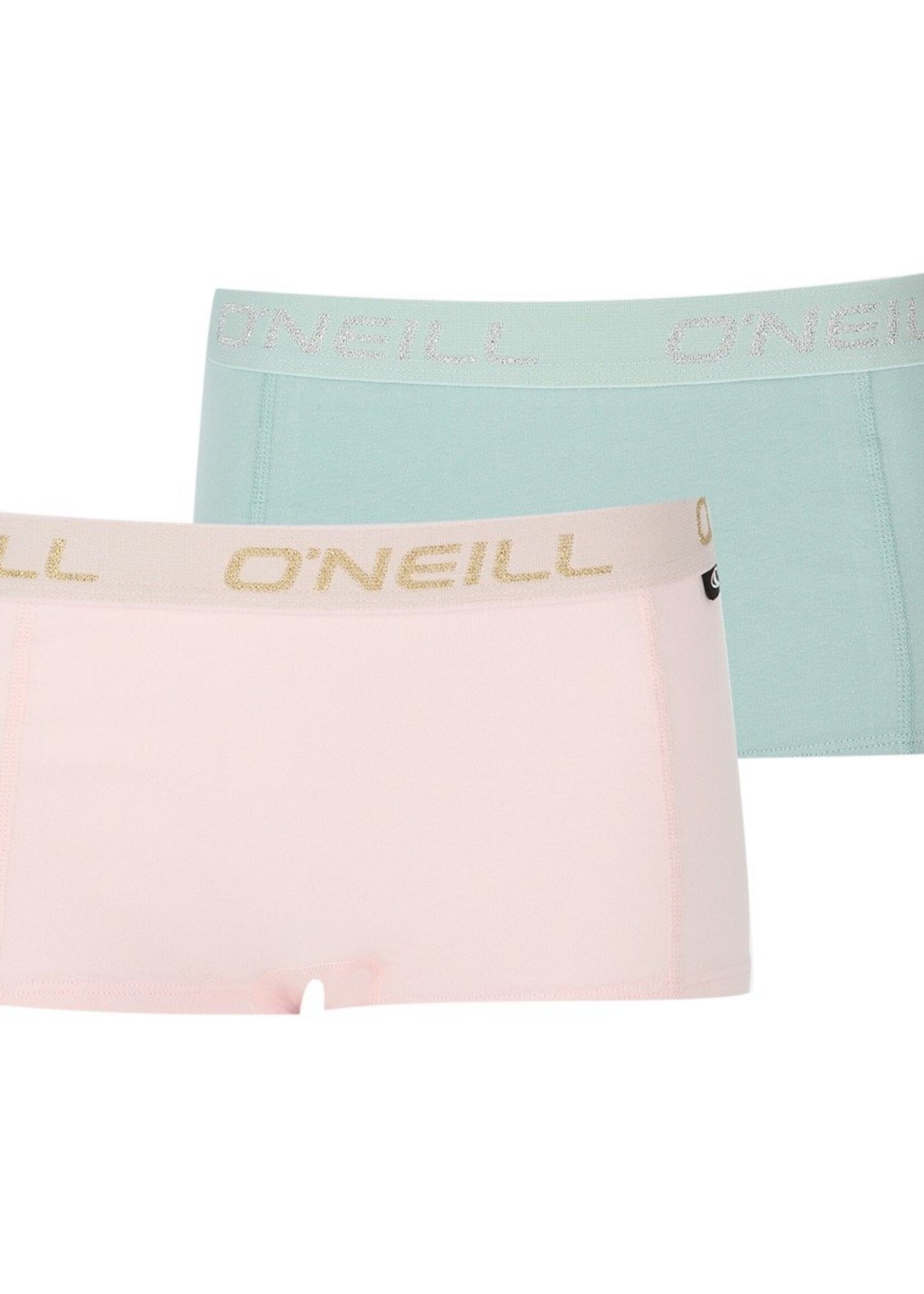 O'Neill O'Neill dames boxershorts 2-pack -light  green pink