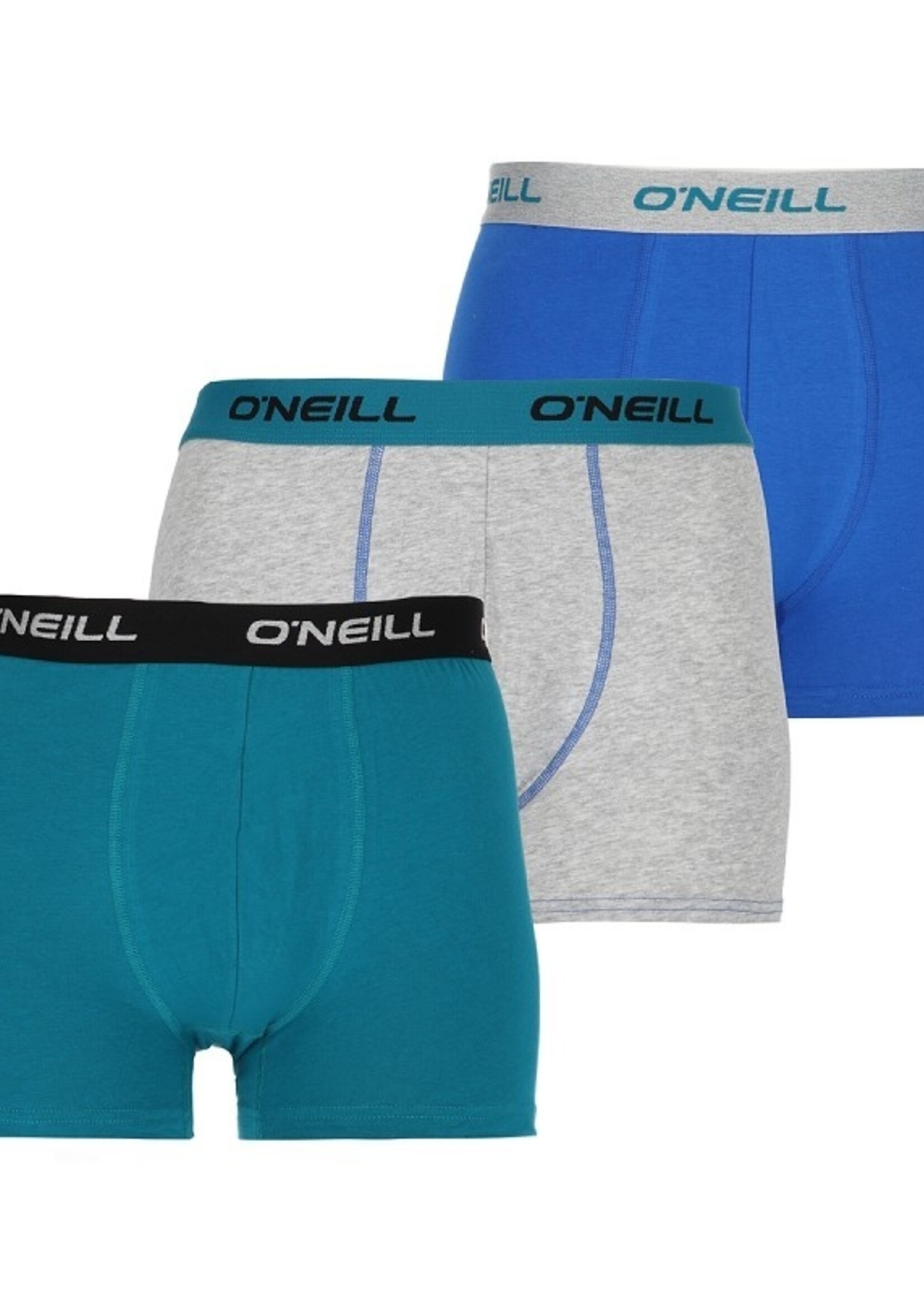 O'Neill O'Neill Heren Boxershorts 3-pack - blue ocean