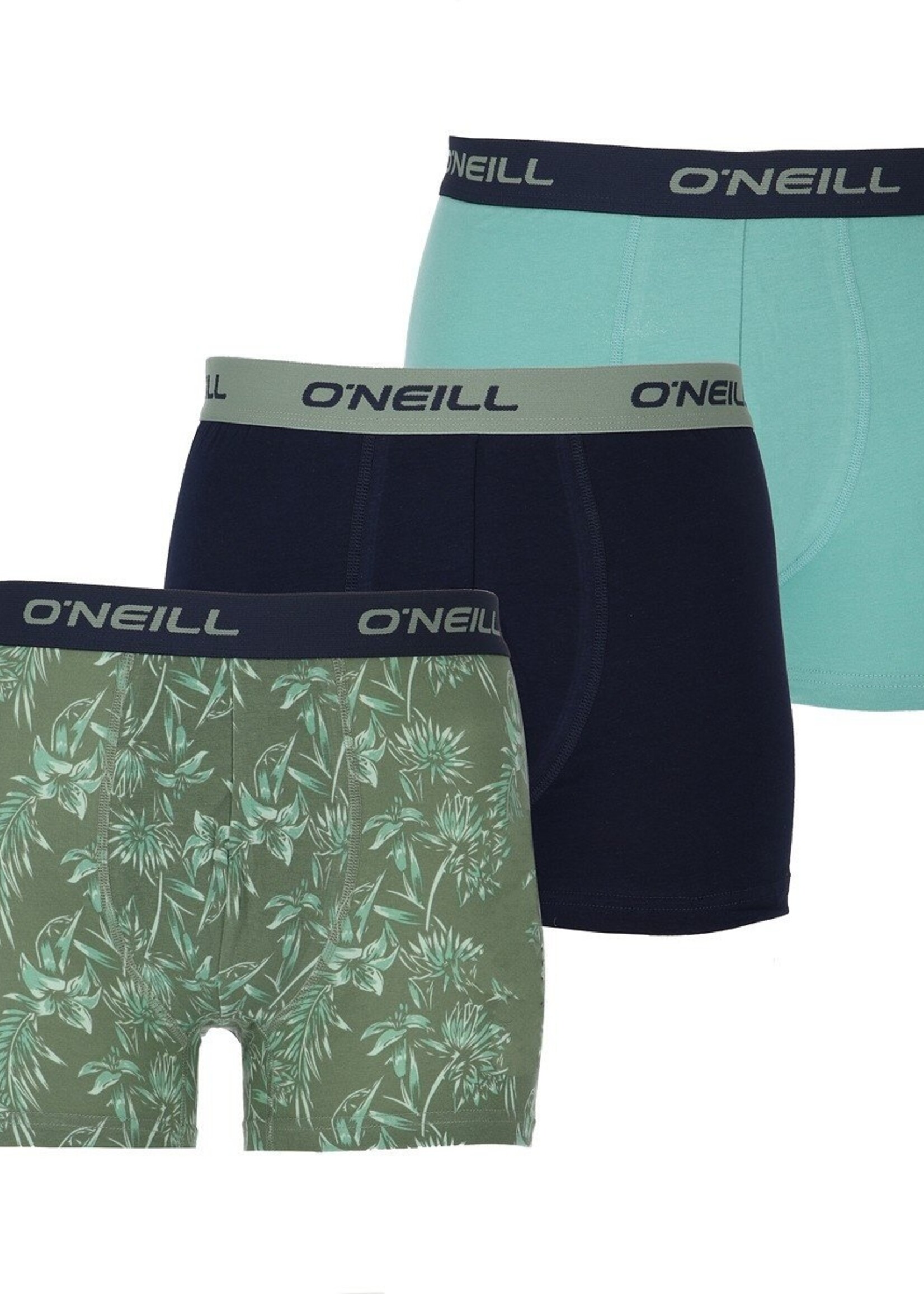 O'Neill O'Neill Heren Boxershorts 3-pack - leaves