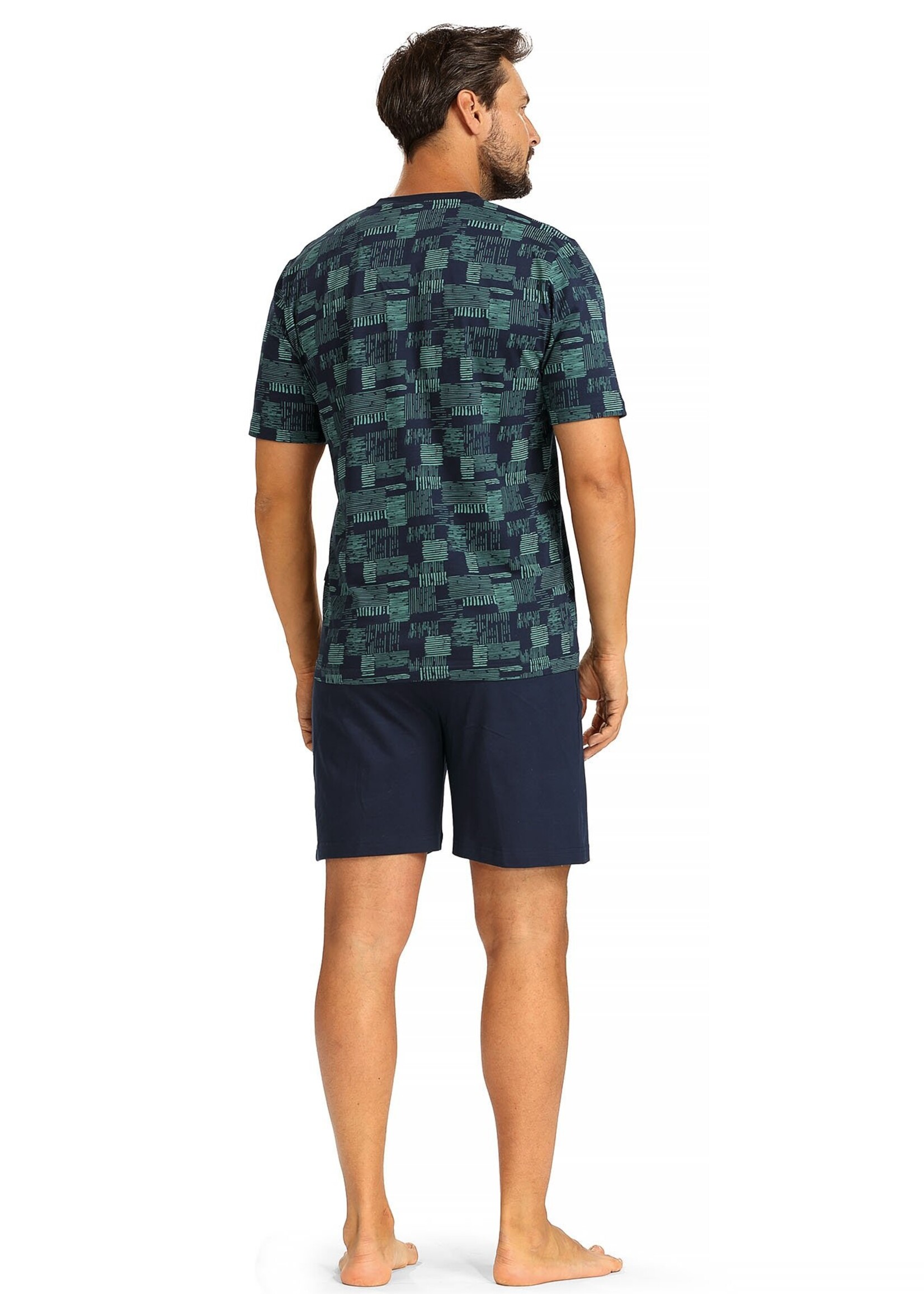 Comte Heren shortama katoen - modern