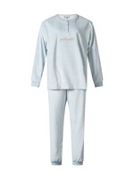 Cocodream Dames pyjama velours - lichtblauw