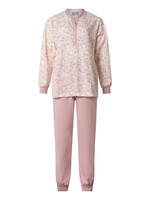 Lunatex Dames pyjama katoen - roze