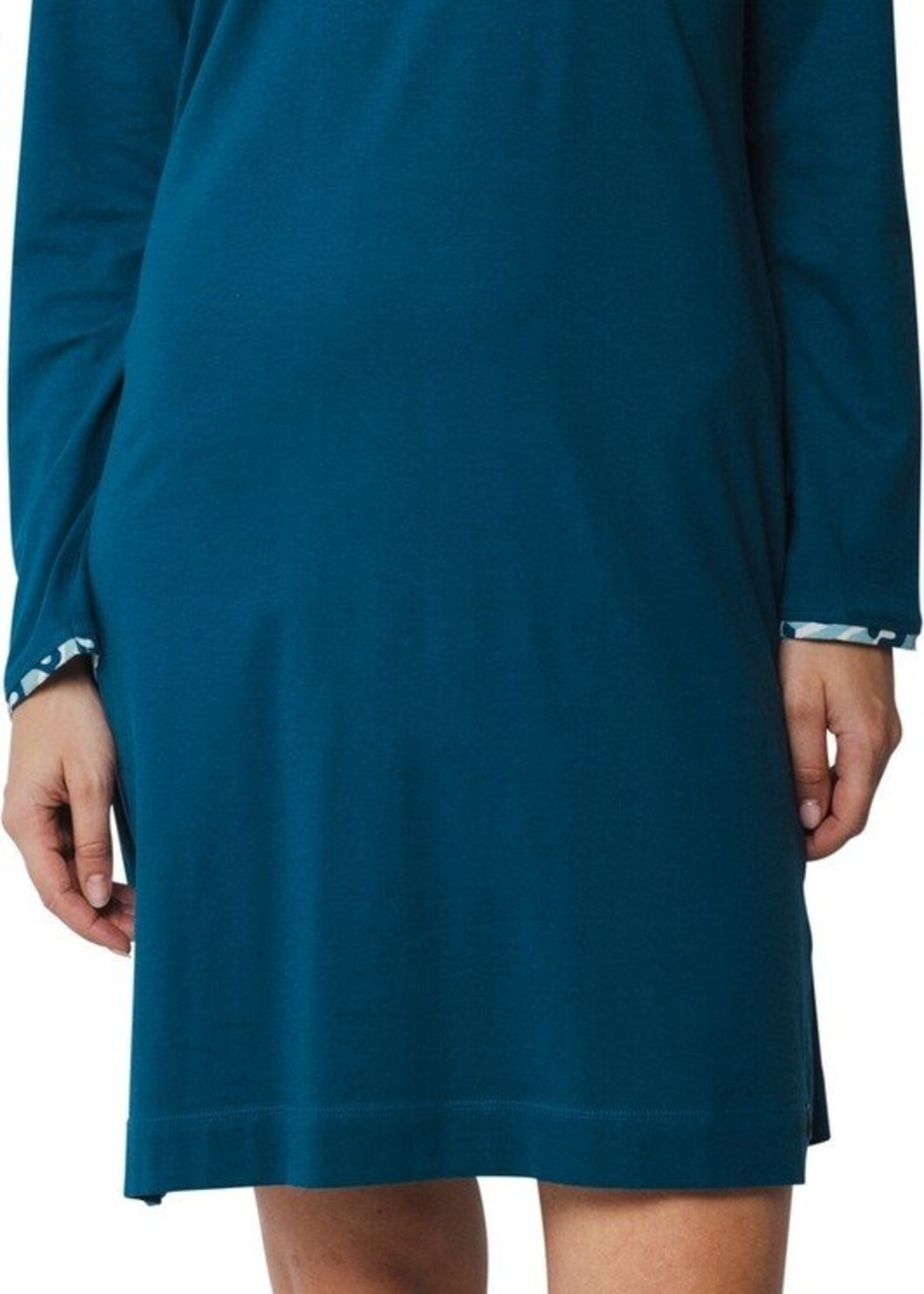Rebelle by Pastunette Dames nachthemd katoen - turquoise tiger