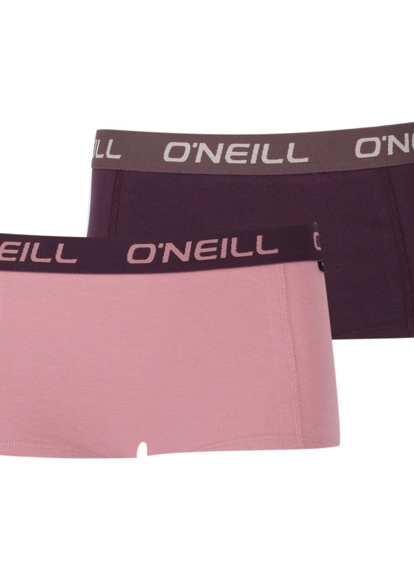 O'Neill Dames boxershorts 2-pack - mauve plum