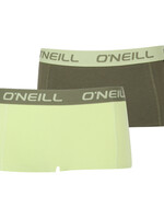 O'Neill Dames boxershorts 2-pack -  lime deep lichen