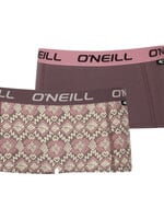 O'Neill Dames boxershorts 2-pack - multi & plain