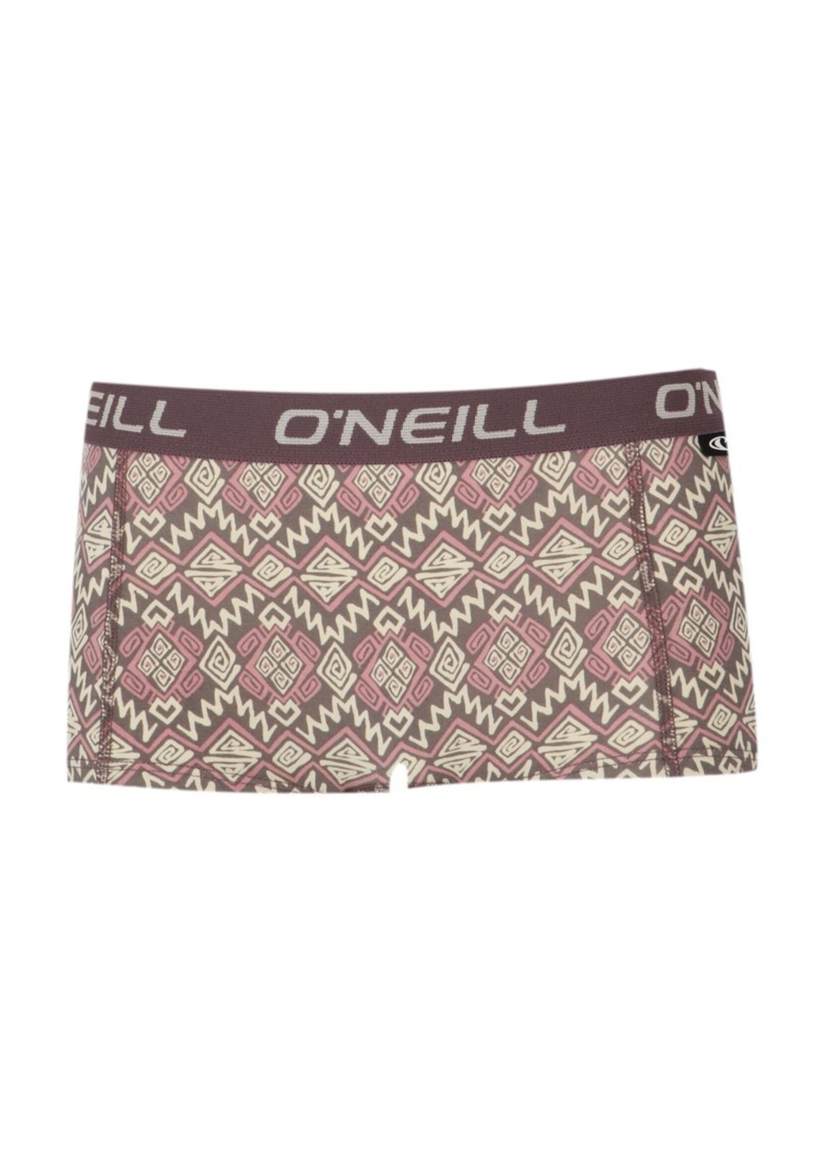 O'Neill Dames boxershorts 2-pack - multi & plain