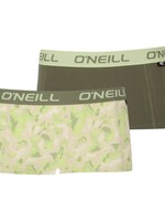 O'Neill Dames boxershorts 2-pack - camo lime