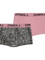 O'Neill Dames boxershorts 2-pack - wave & plain