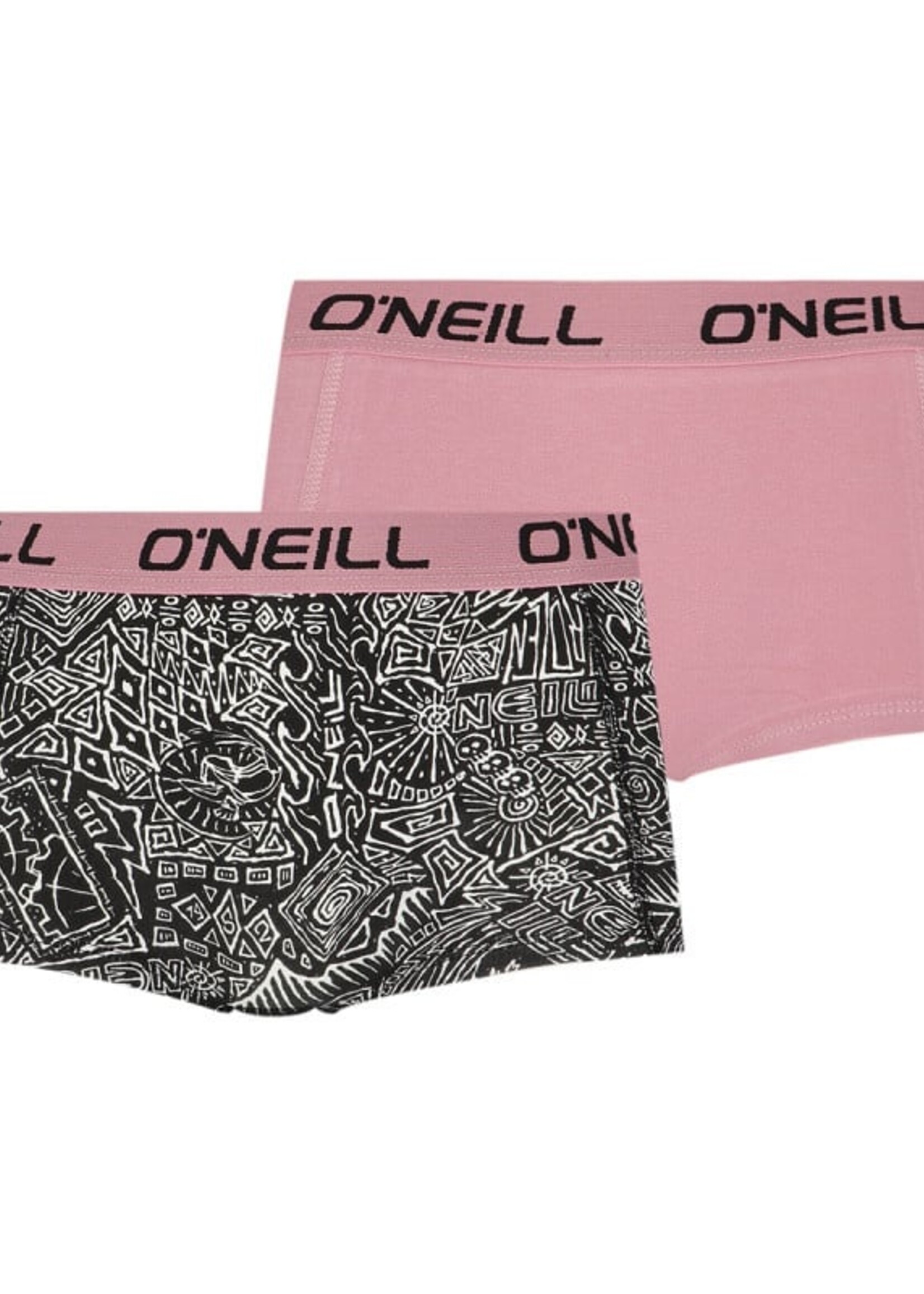 O'Neill Dames boxershorts 2-pack - wave & plain