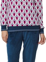 Pastunette Pastunette dames huispak - red blue
