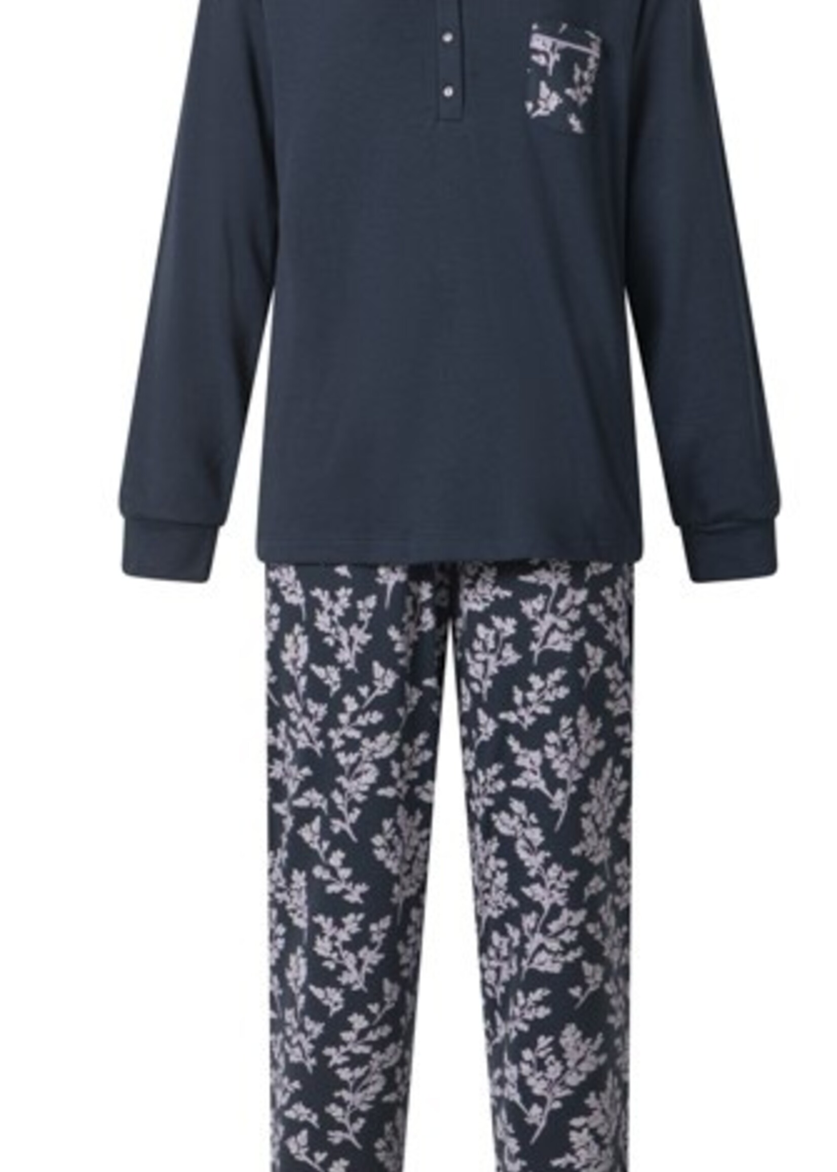 Lunatex Dames pyjama interlock - extra warm