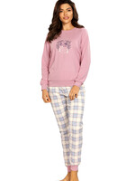 Comtessa Dames pyjama interlock - roze
