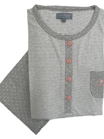 Cocodream Dames pyjama  - grijs
