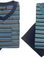 Outfitter Heren pyjama's katoen - voordeelpack