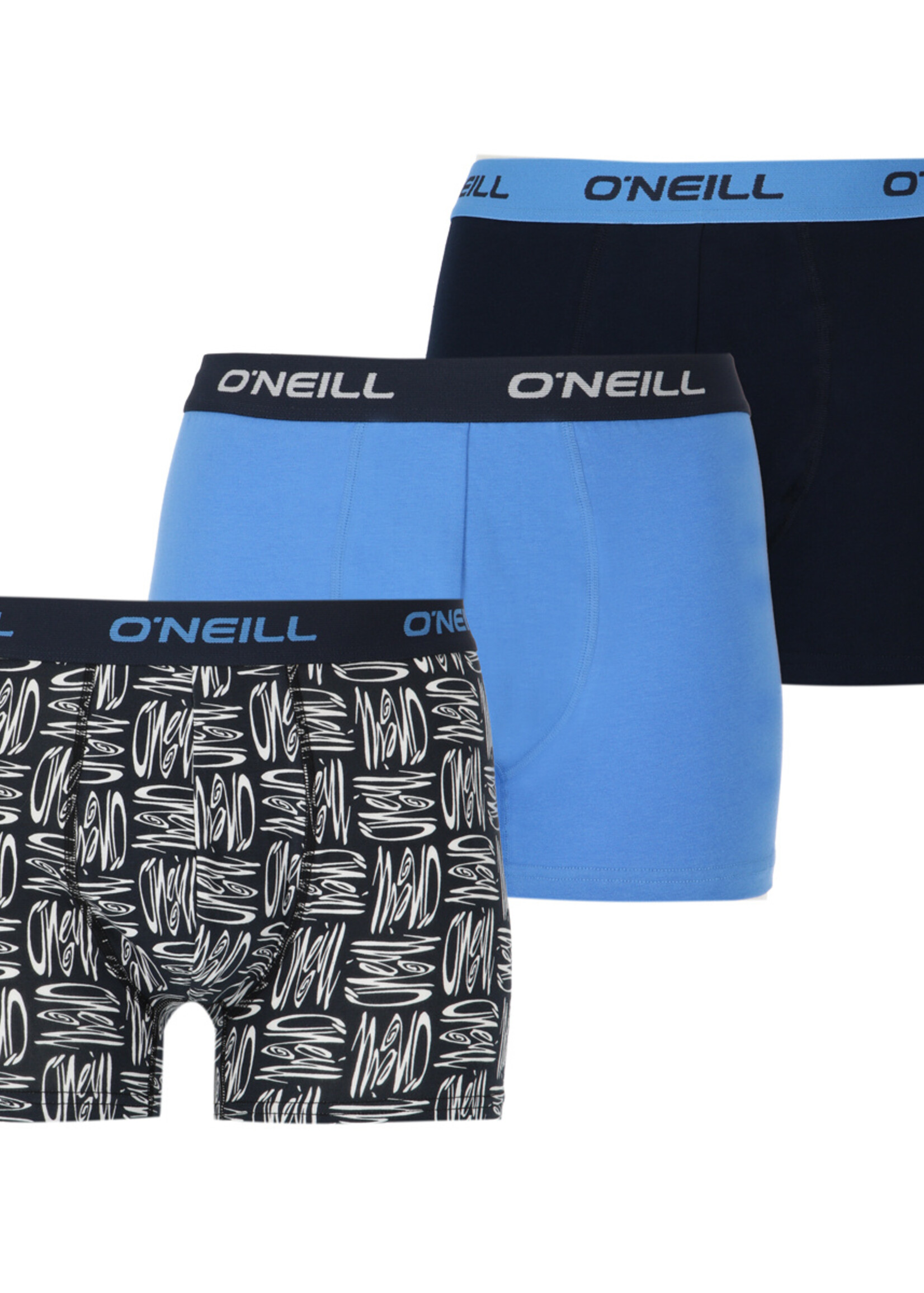 O'Neill Heren Boxershorts 3-pack - logo regatta
