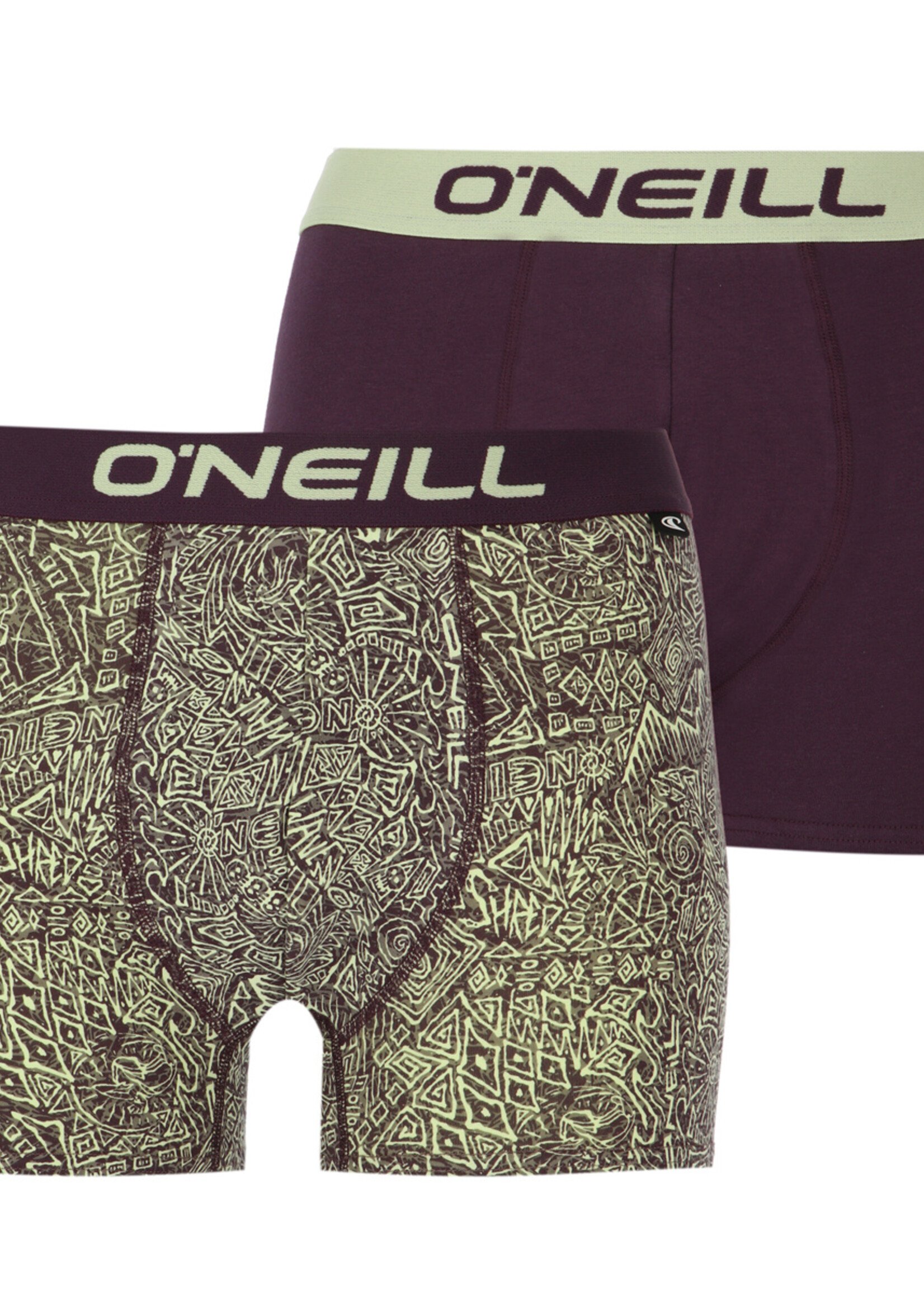 O'Neill Heren Boxershorts premium 2-pack -frozen wave