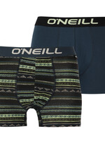 O'Neill Heren boxershorts premium 2-pack - stripe & plain