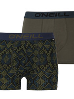 O'Neill Heren Boxershorts premium 2-pack - aop & plain