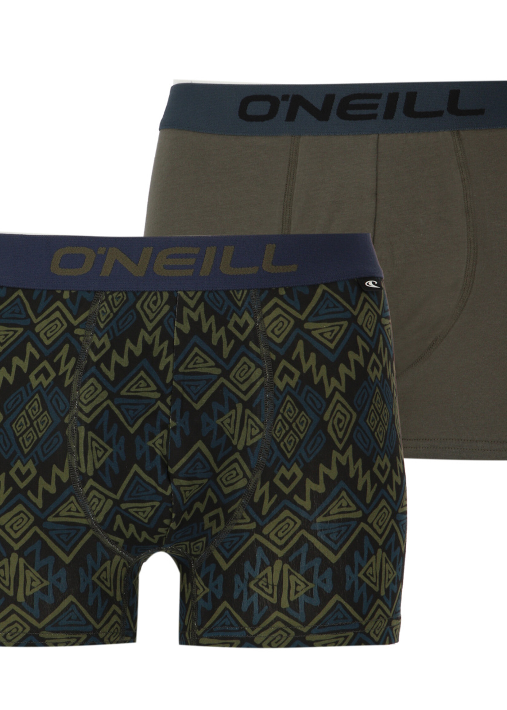 O'Neill Heren Boxershorts premium 2-pack - aop & plain