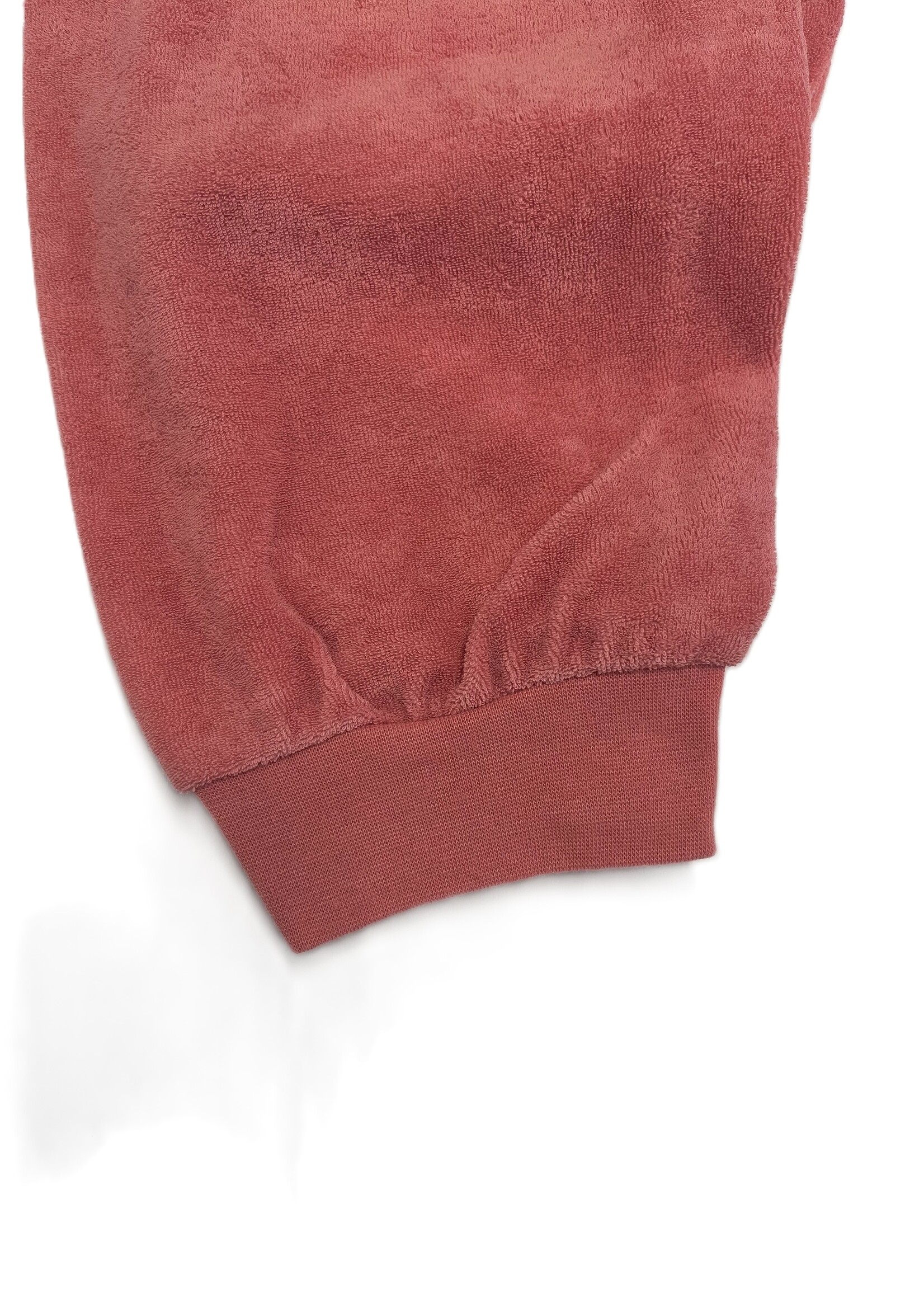 Cocodream Badstof dames pyjama - roze gestreept