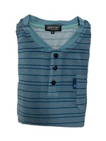 Outfitter Badstof heren pyjama - petrol
