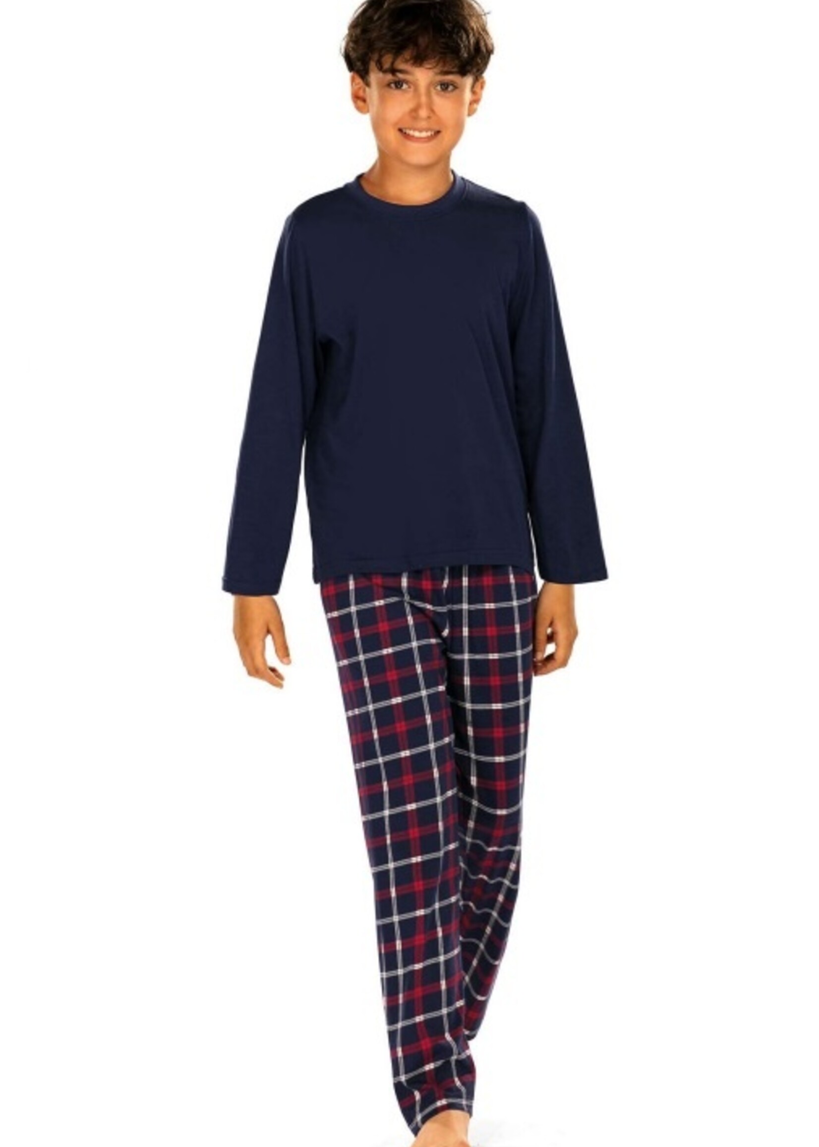 Comtessa Jongens pyjama katoen - happy winter