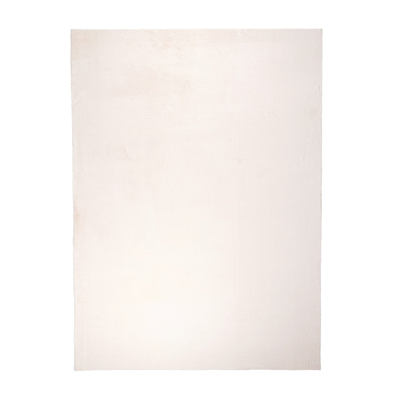 Tapis rond à poils courts - Cozy Blanc - sfeer