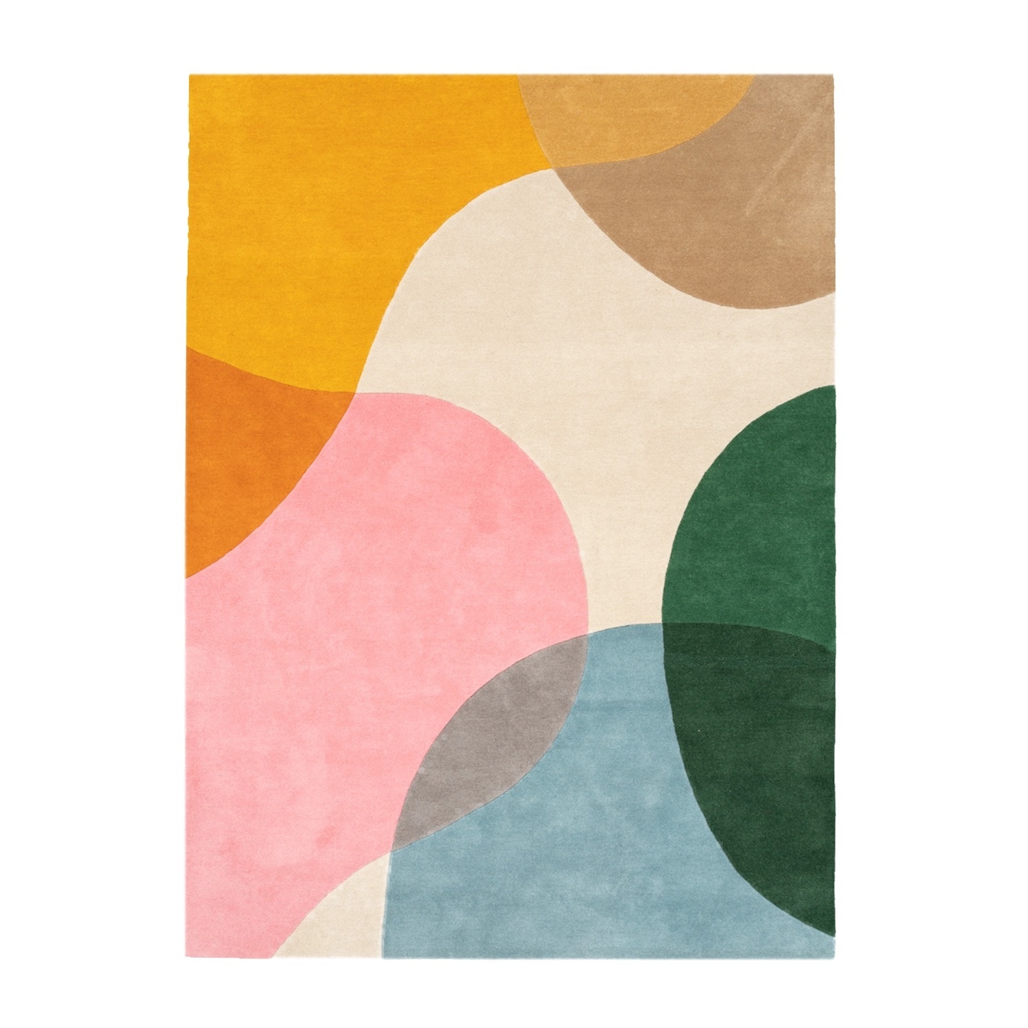 Tapis abstrait - Clarice Multicolore - sfeer