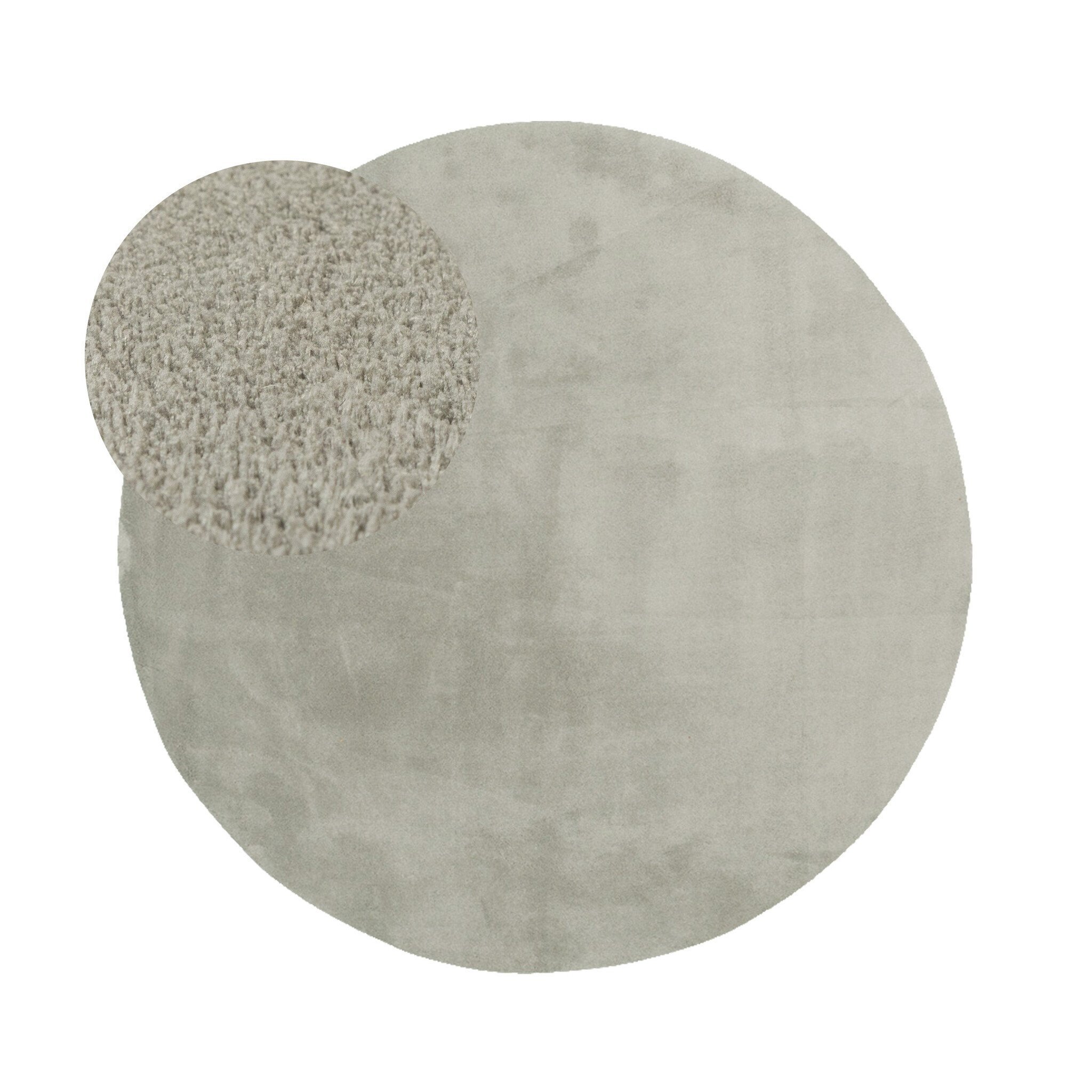 Tapis rond en jute pour l'extérieur - Vivid Vert - sfeer