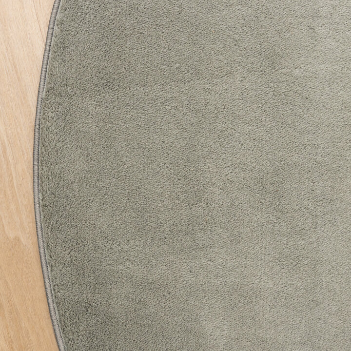 Tapis rond en jute pour l'extérieur - Vivid Vert