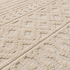 Tapis lavable - Dunya Geo Blanc - thumbnail 3