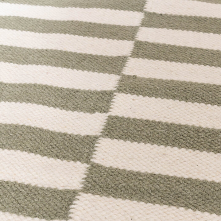 Couloir lavable - Dazzle Blocks Vert/Blanc