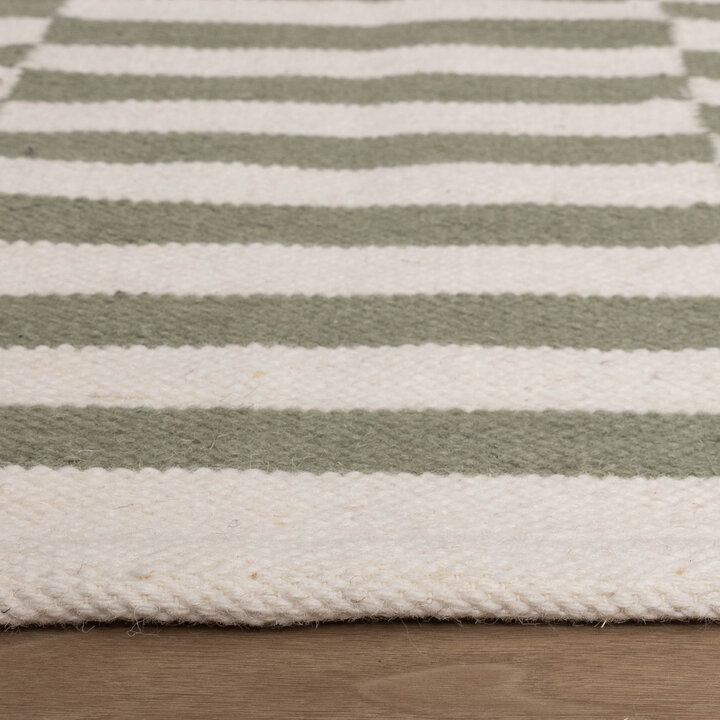 Couloir lavable - Dazzle Blocks Vert/Blanc