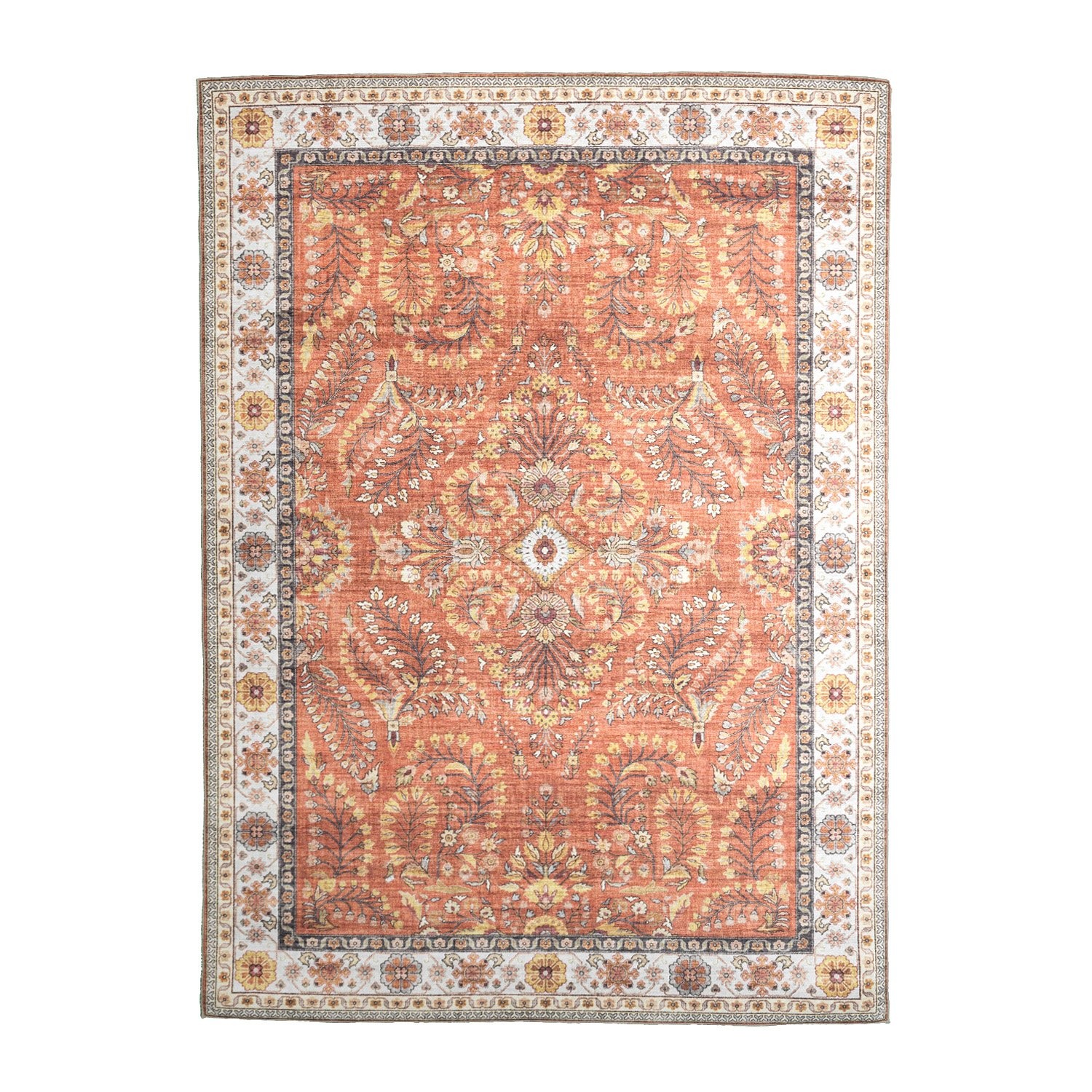 Tapis d'Extérieur Vintage - Santo Flora Terra - sfeer