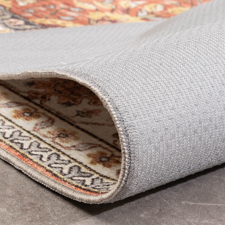 Tapis d'extérieur vintage - Santo Flora Terracotta