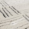 Tapis moderne intérieur et extérieur - Yune Lines Crème/Noir - thumbnail 3
