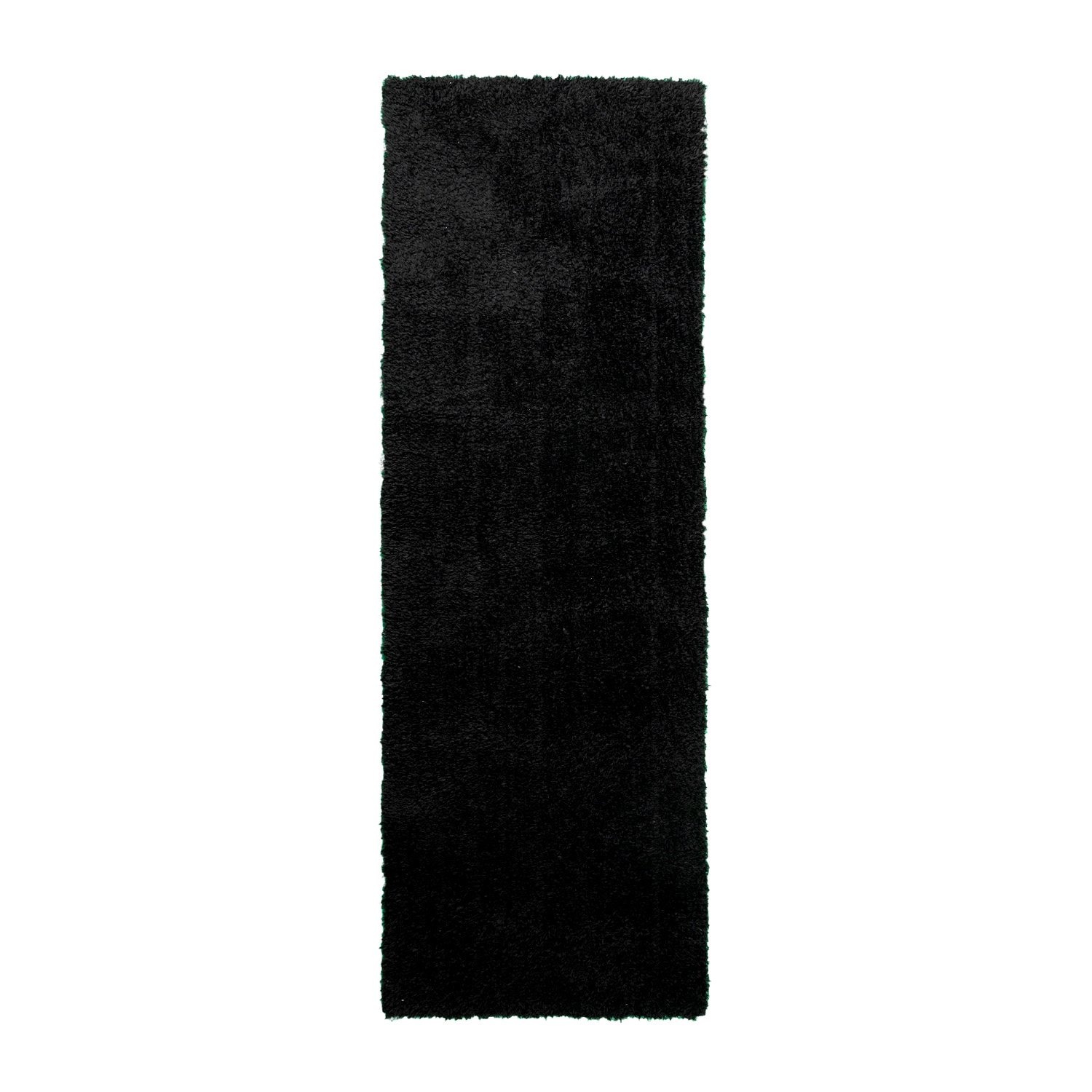 Tapis en laine lavable - Blaze Noir - sfeer
