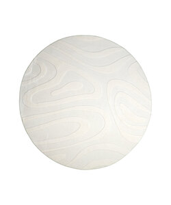 Tapis marbré - Charm Shapes Blanc