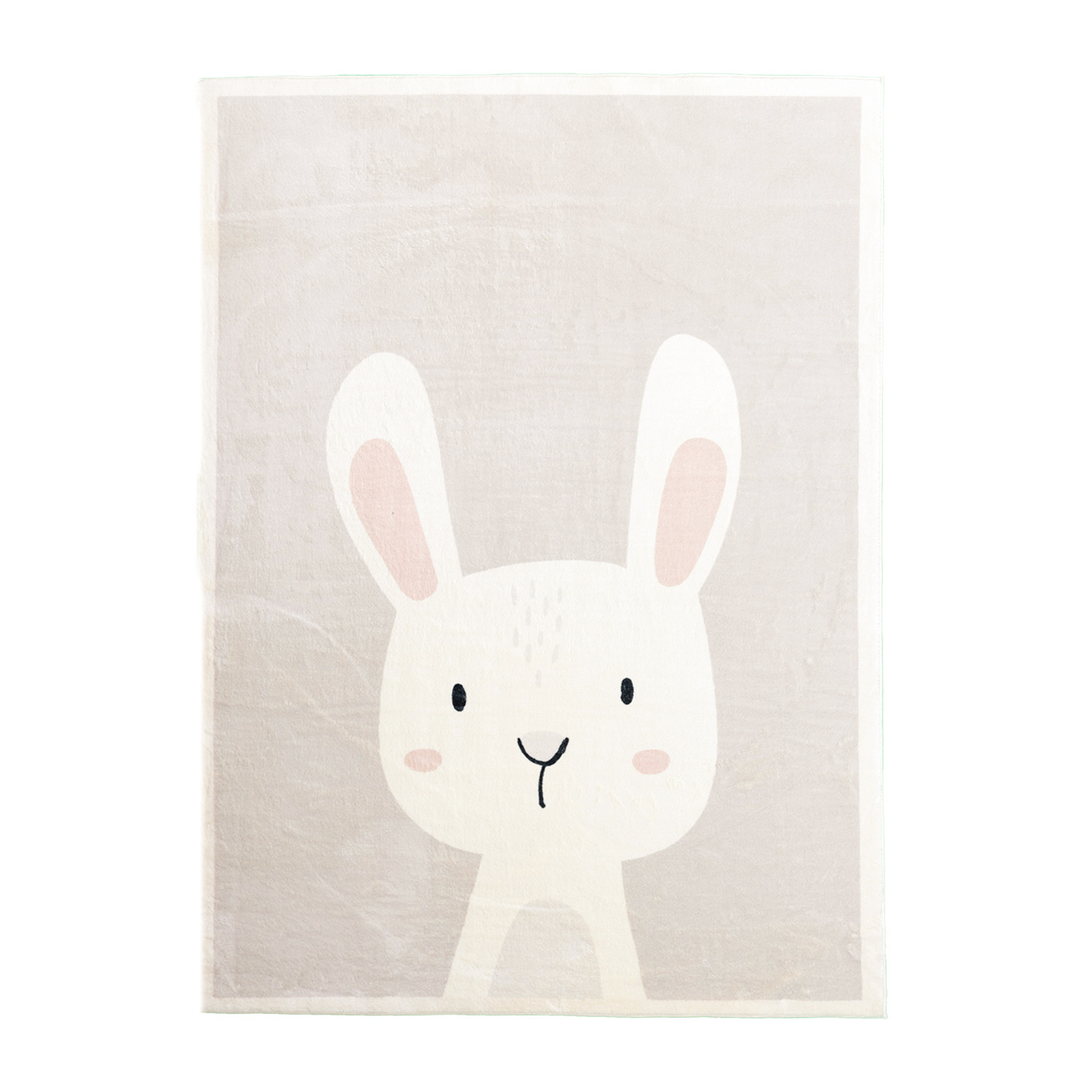 Tapis pour enfants lavable - Simba Bunny Blanc - sfeer