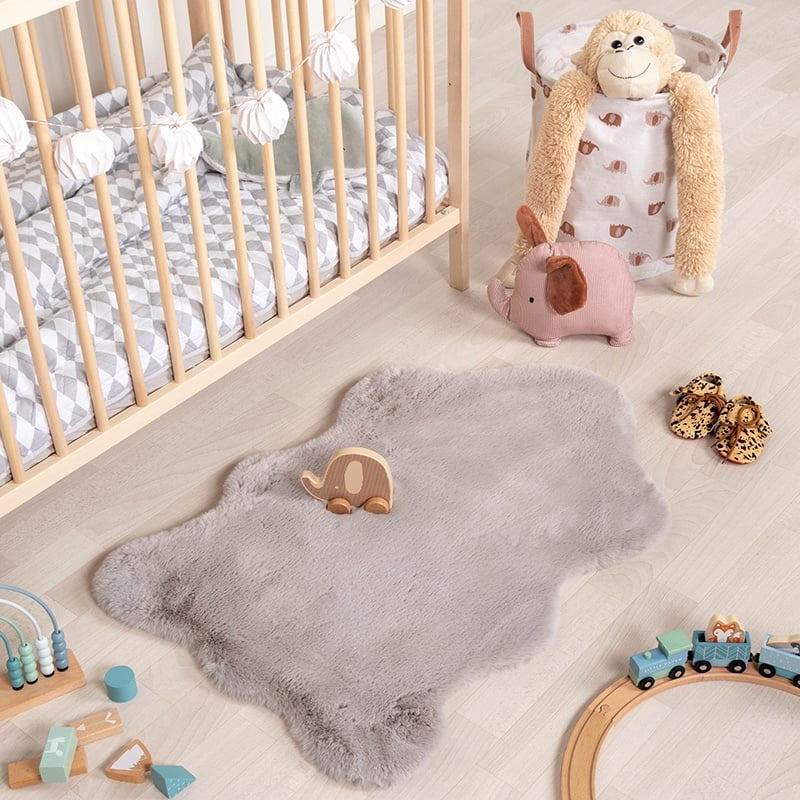 Tapis pour enfants - Huggy Schaap Gris