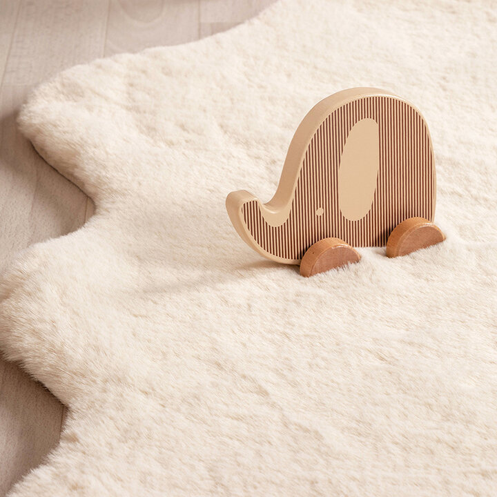 Tapis pour enfants - Huggy Schaap Crème