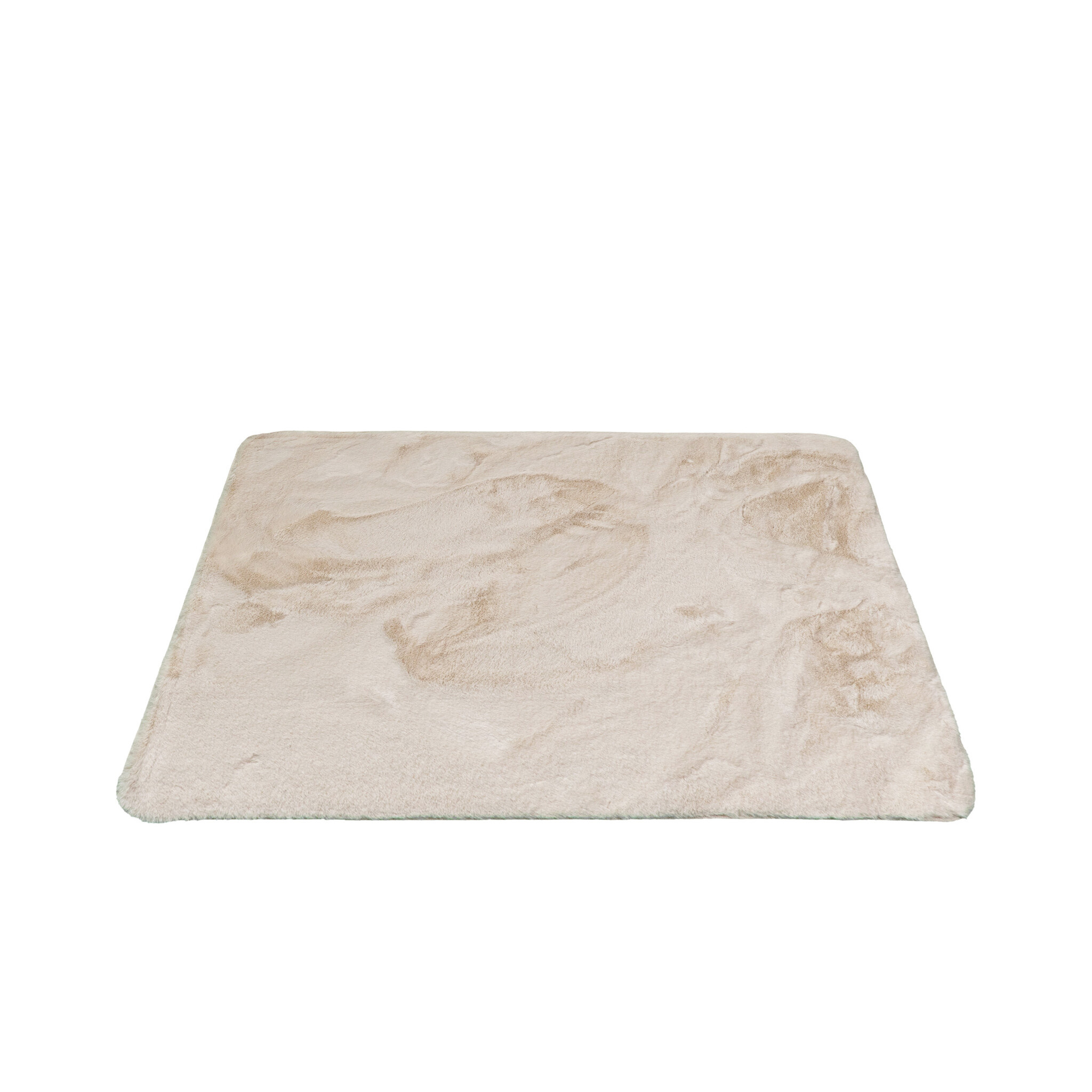 Tapis d'extérieur rond à fleurs - Cody Crème - sfeer