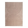 Tapis doux à poils longs - Carvy Arches Taupe - thumbnail 1